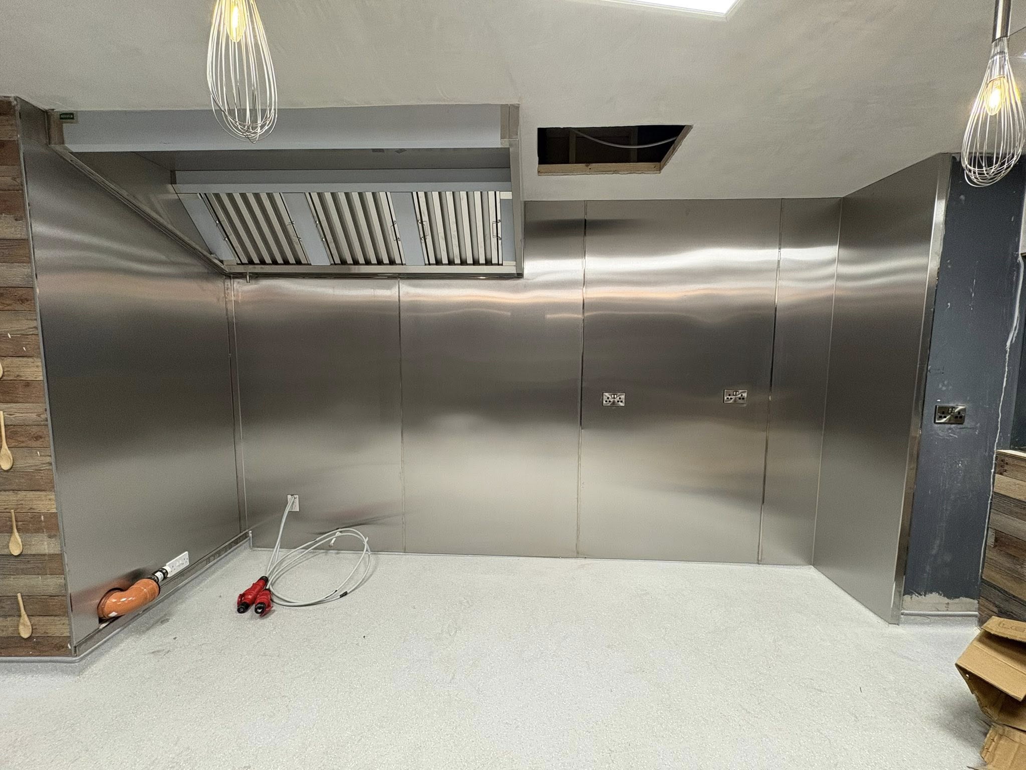 Steel fabrication project